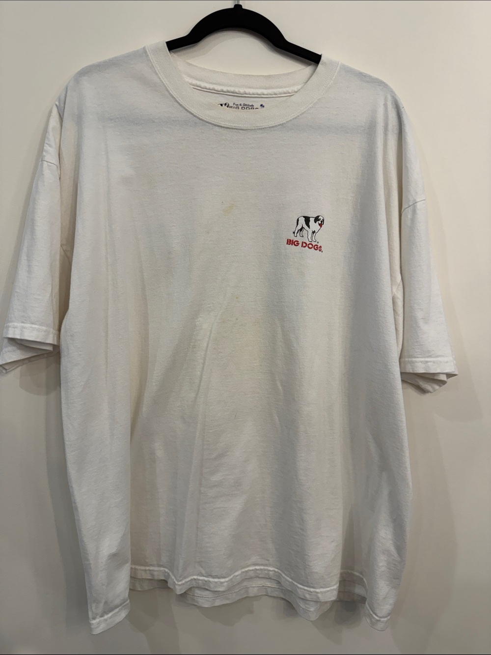 Vintage 2006 Big Dogs White Short-Sleeve Tee Pirate Pick Up Lines 🏴‍☠️